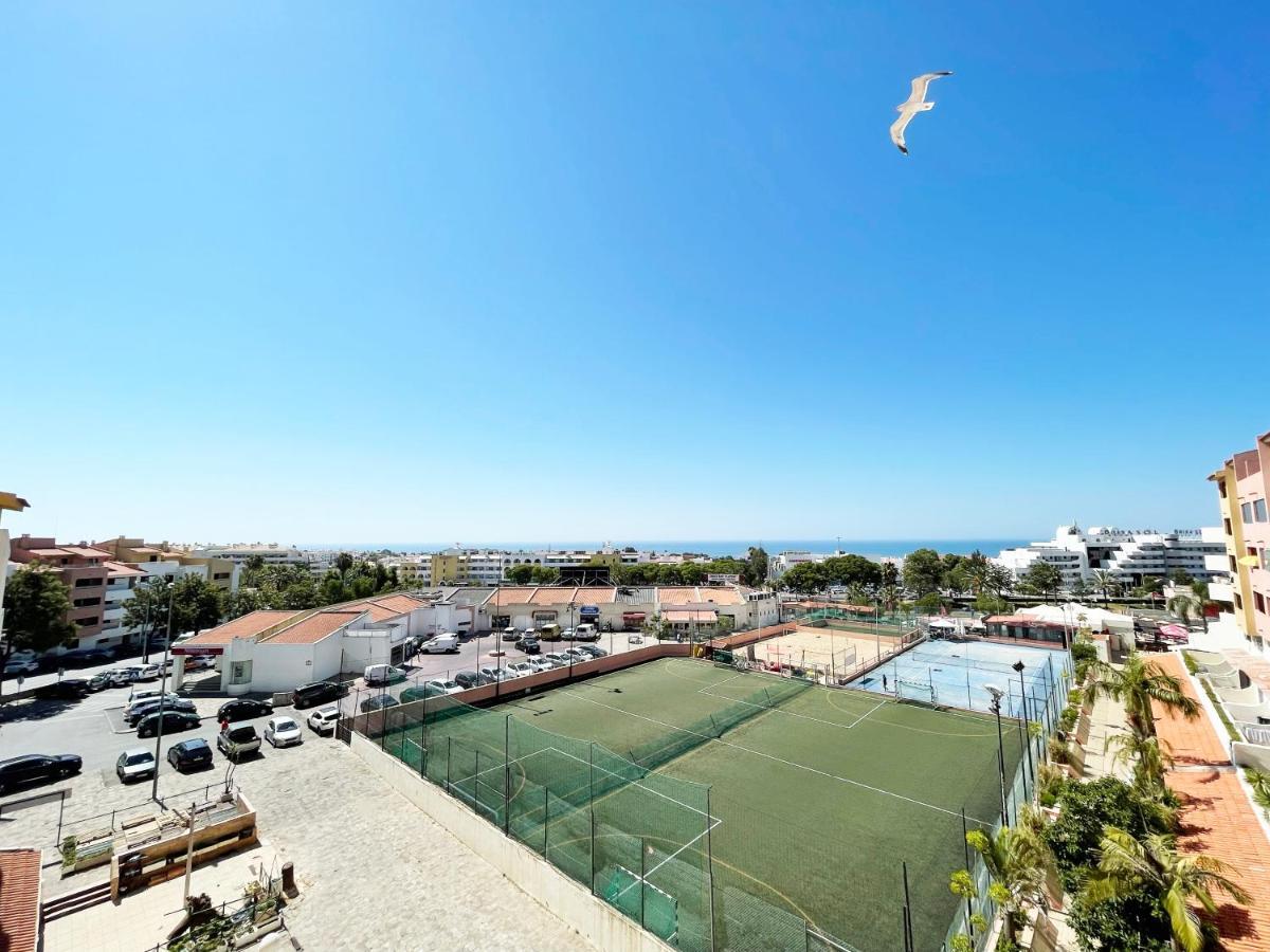 Panoramic Seaview - 2 Bedroom, Main Ave, 15 Min Walk Beach, Workspace Албуфейра Екстериор снимка