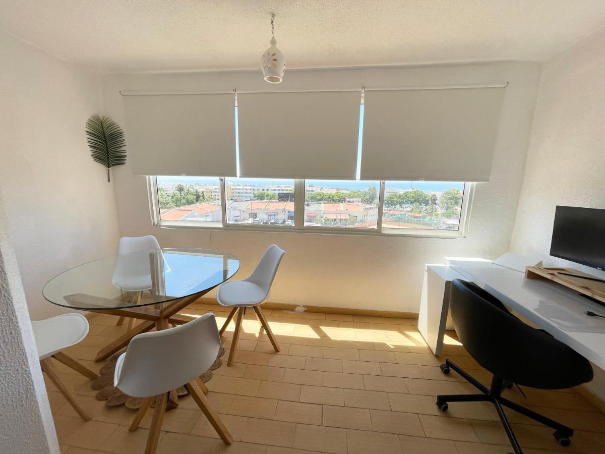 Panoramic Seaview - 2 Bedroom, Main Ave, 15 Min Walk Beach, Workspace Албуфейра Екстериор снимка