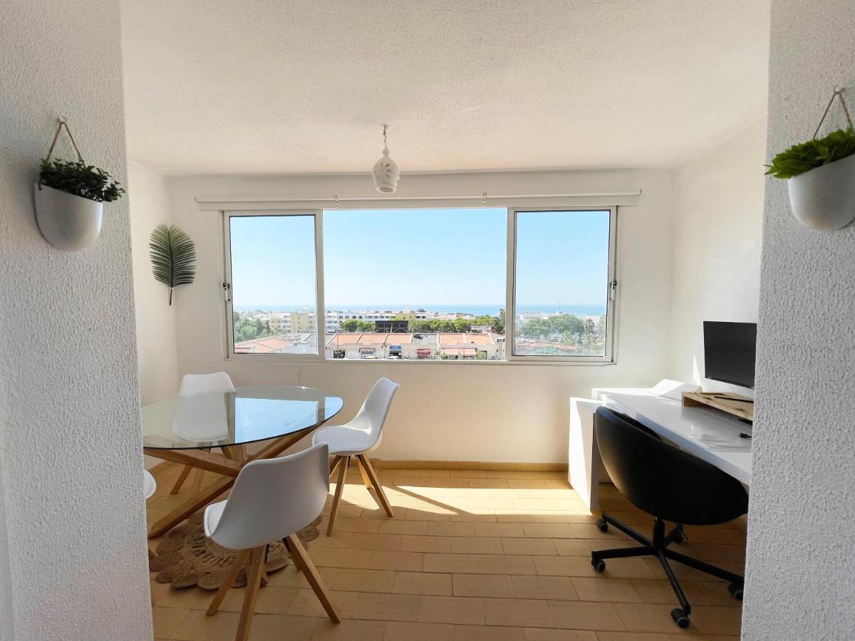 Panoramic Seaview - 2 Bedroom, Main Ave, 15 Min Walk Beach, Workspace Албуфейра Екстериор снимка