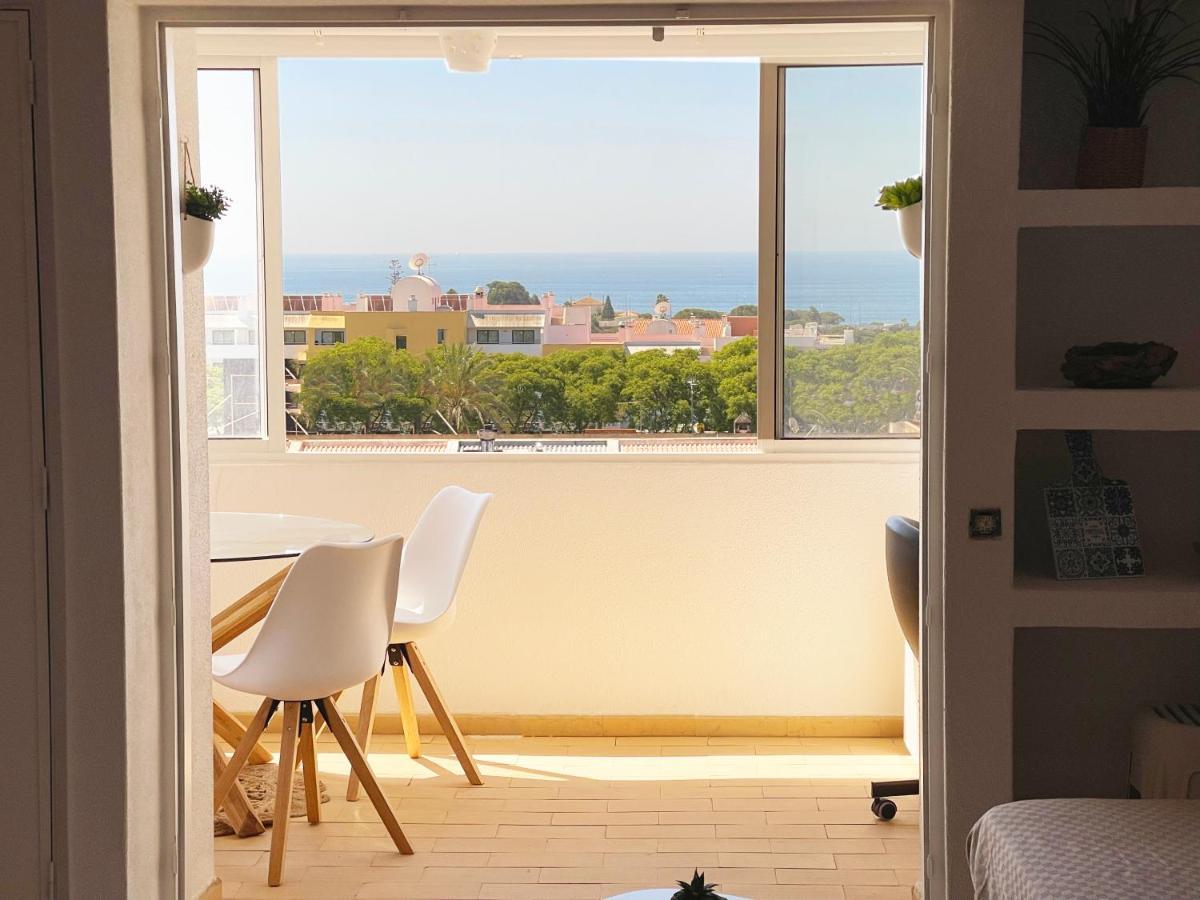Panoramic Seaview - 2 Bedroom, Main Ave, 15 Min Walk Beach, Workspace Албуфейра Екстериор снимка