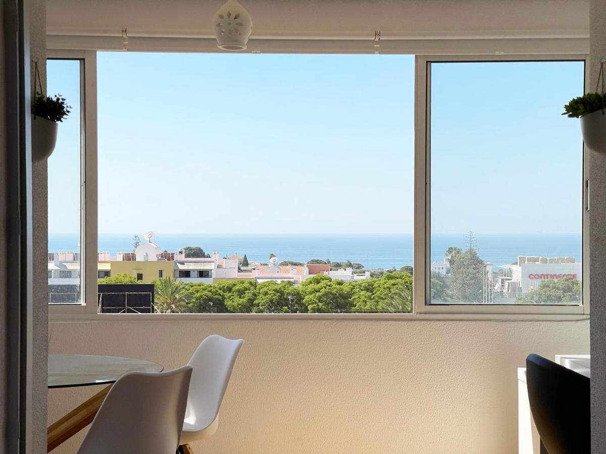 Panoramic Seaview - 2 Bedroom, Main Ave, 15 Min Walk Beach, Workspace Албуфейра Екстериор снимка